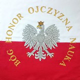 Miniaturka sztandaru szkolnego 9